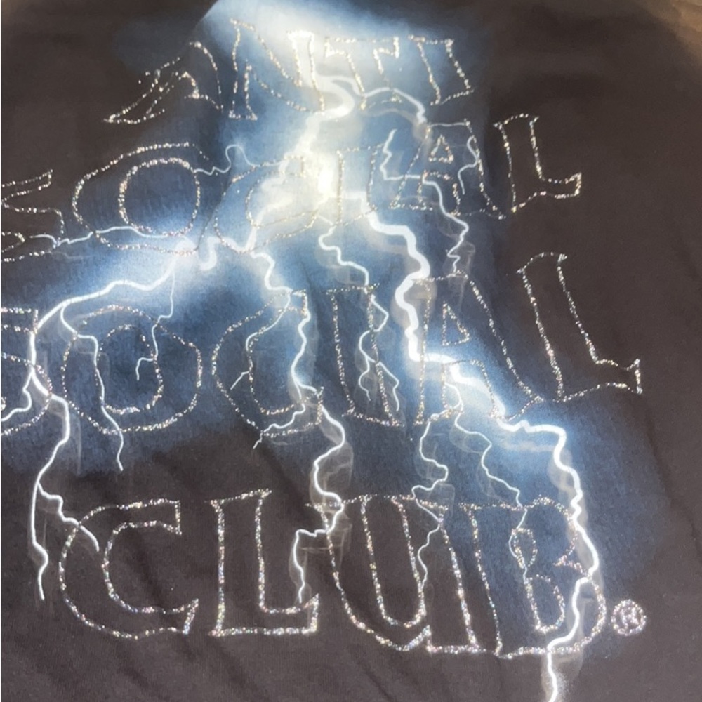 Slightly used antisocial social club shirt